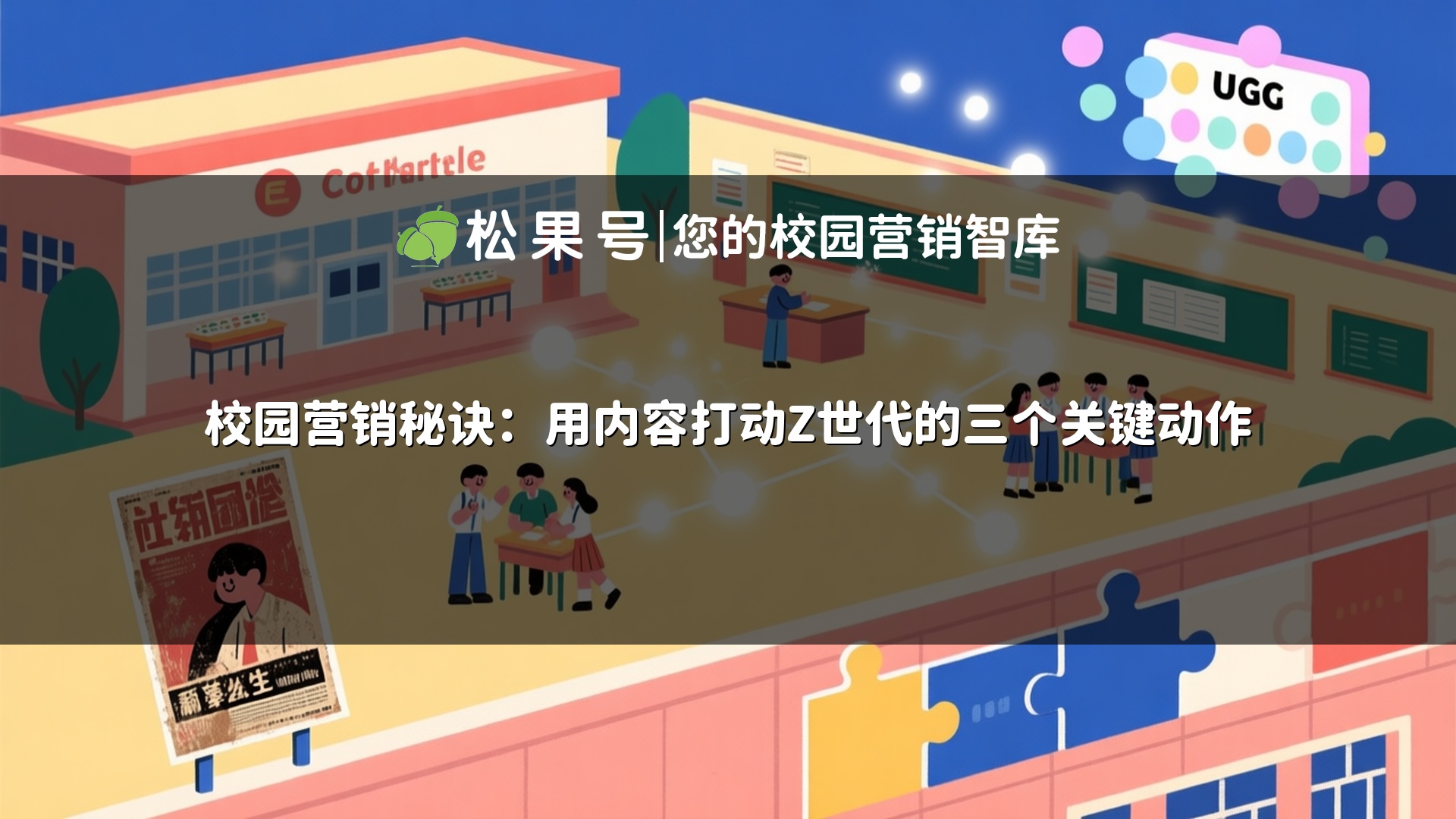 校园营销秘诀：用内容打动Z世代的三个关键动作