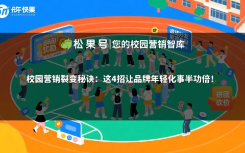 校园营销裂变秘诀：这4招让品牌年轻化事半功倍！