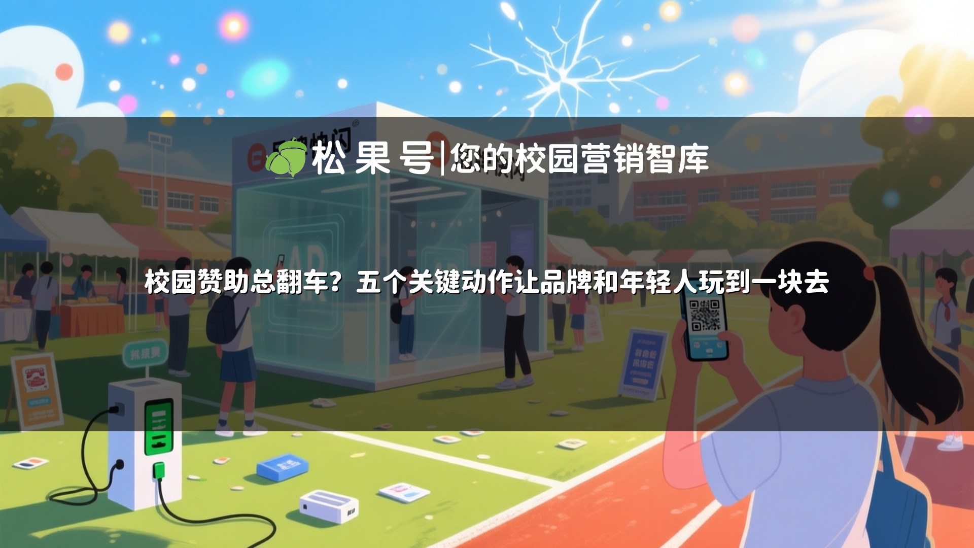 校园赞助总翻车？五个关键动作让品牌和年轻人玩到一块去