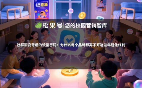 社群裂变背后的流量密码：为什么每个品牌都离不开这波年轻化红利