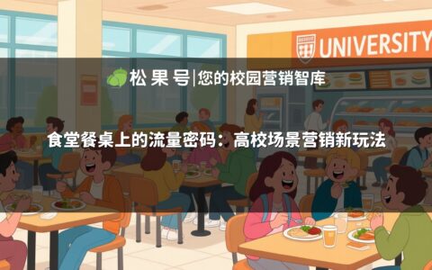 食堂餐桌上的流量密码：高校场景营销新玩法